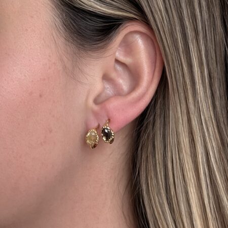 Mini créole pierre sertie