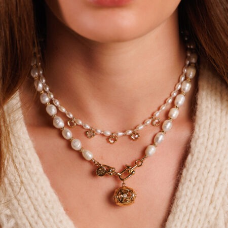 Collier cailloux