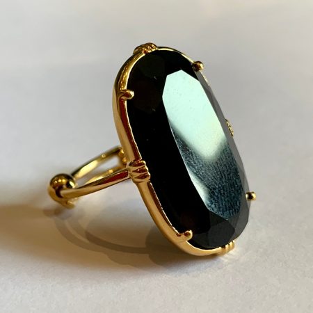 Bague ovale longue