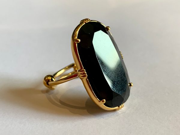 Bague ovale longue