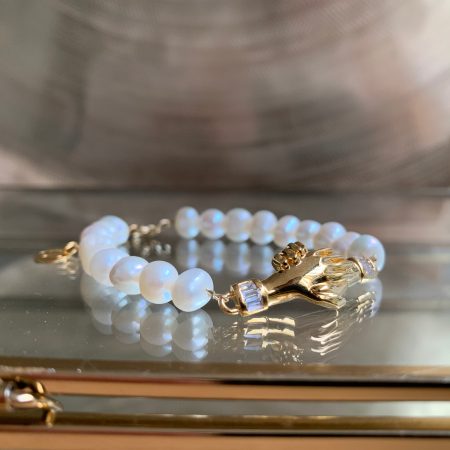 Bracelet perle mani in Fede