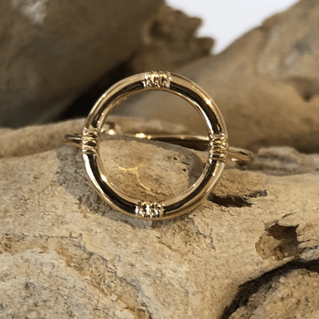 Bague anneau ronde