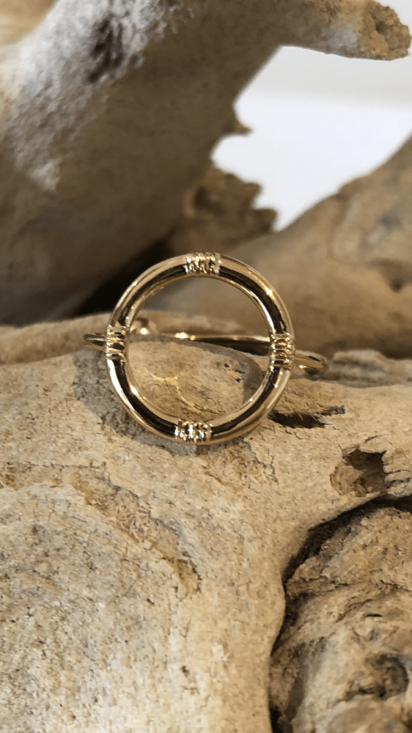 Bague anneau ronde