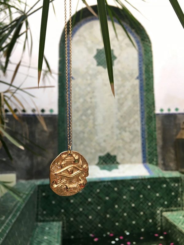 Ras de cou mini médaille