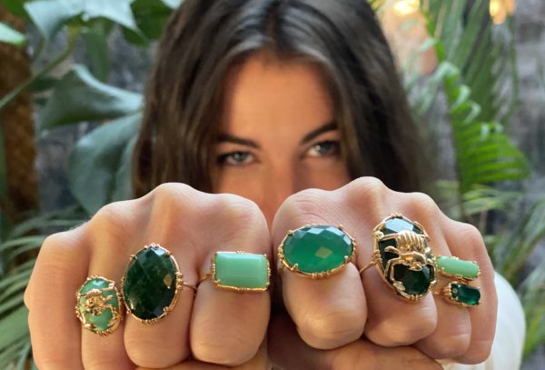 Grosse bague sertie Ovale – Image 2