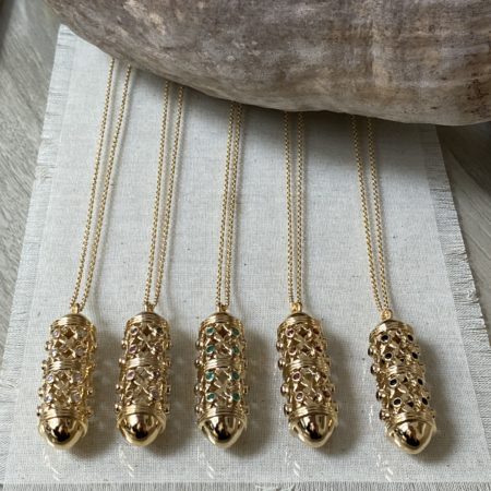 Collier Dentelle Vertical