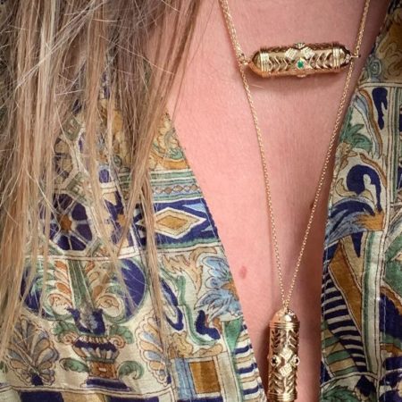Collier Aztèque Vertical