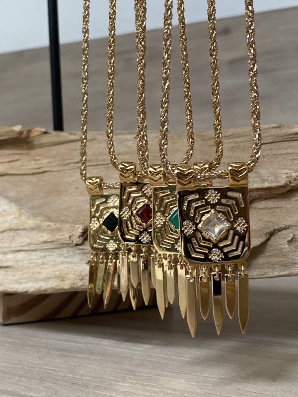 Collier Amulette Aztèque