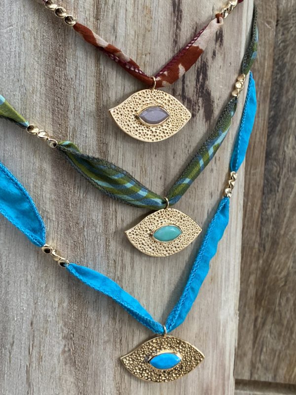 Collier fil Sari Oeil – Image 4