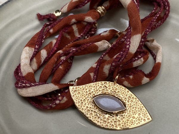 Collier fil Sari Oeil – Image 2