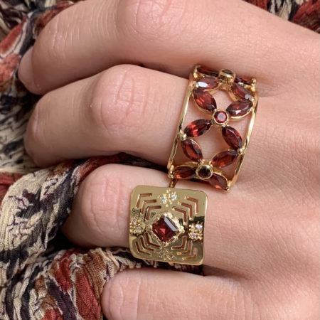 Bague Aztèque