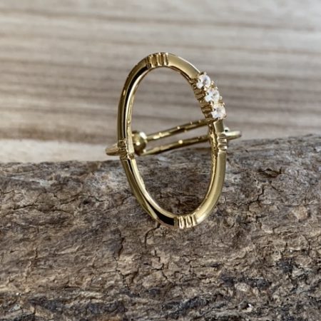 Bague Anneau et Sertis