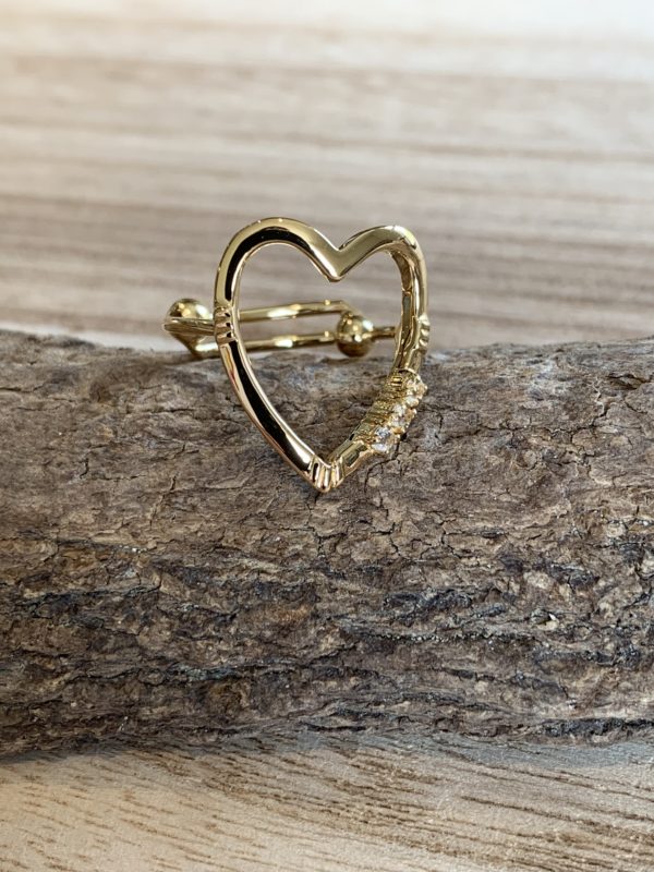 Collier Coeur et Sertis – Image 6