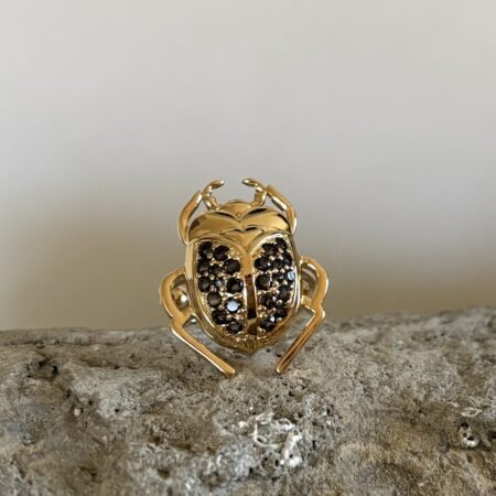 Bague Scarabée brillant