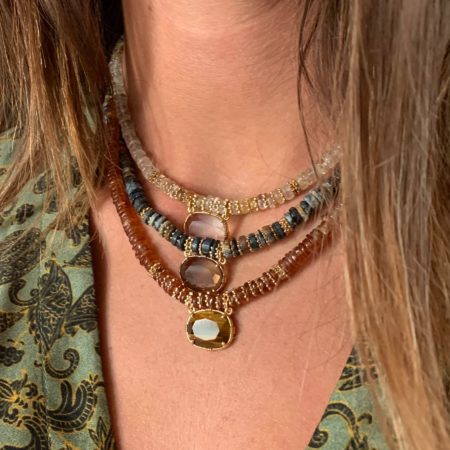 Collier Heishi et Sertie
