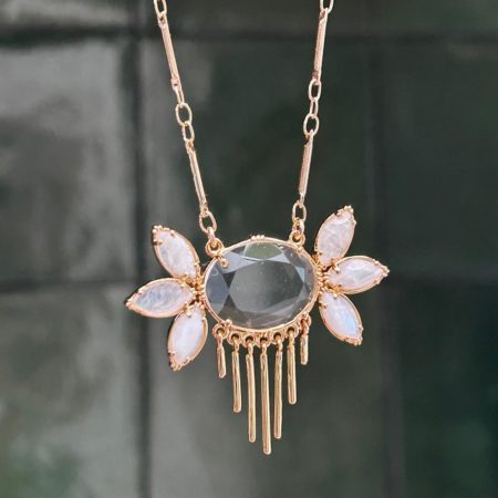 Gros Collier perles d'eau douce - Au fil de LO - Shop