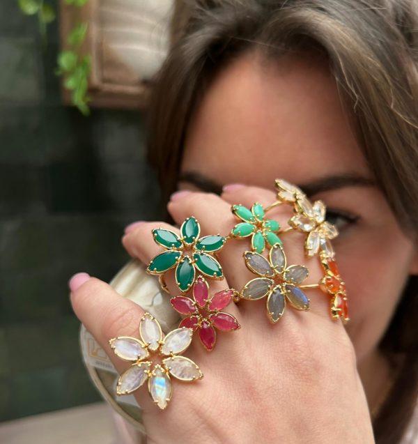Bague Fleur Marquise – Image 4