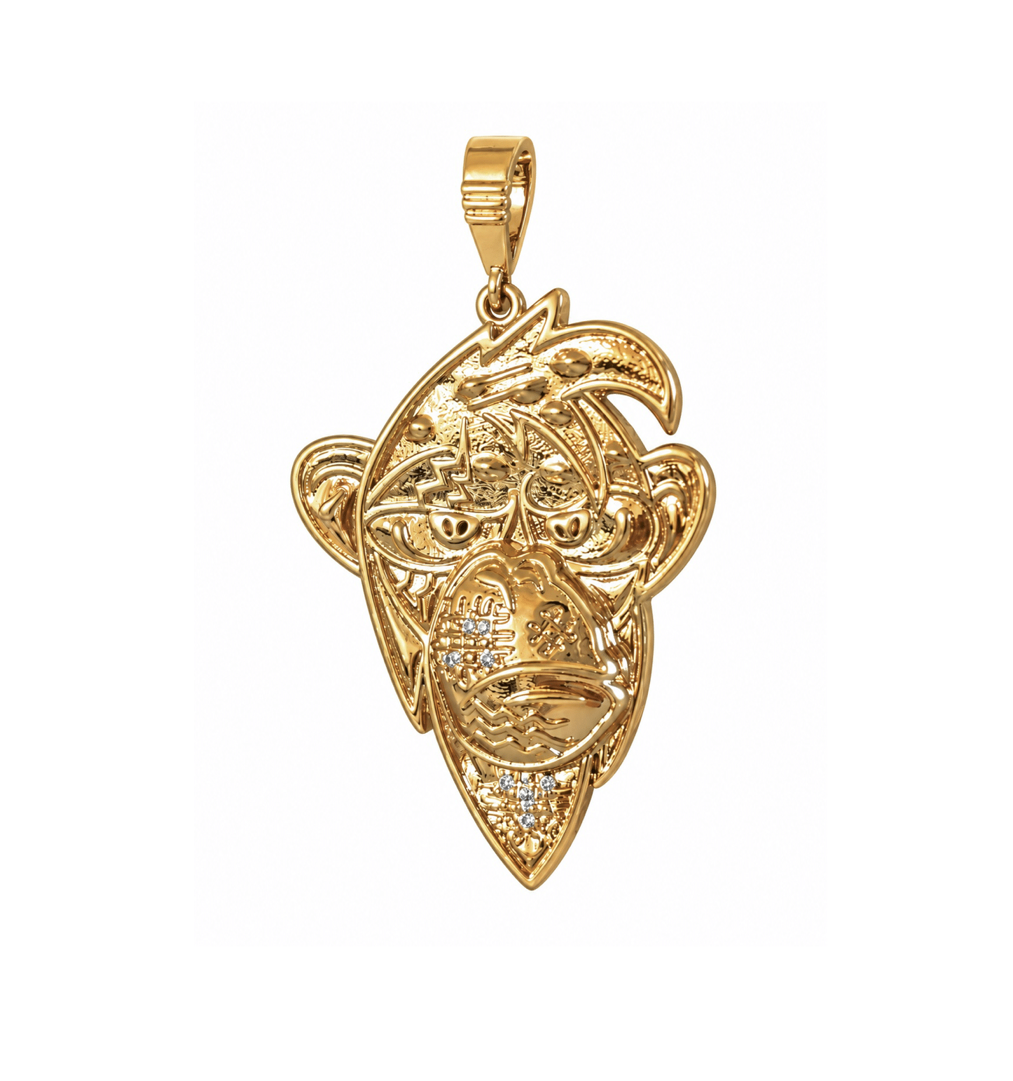 Pendentif Collaboration Artistique "Mr.Chic"