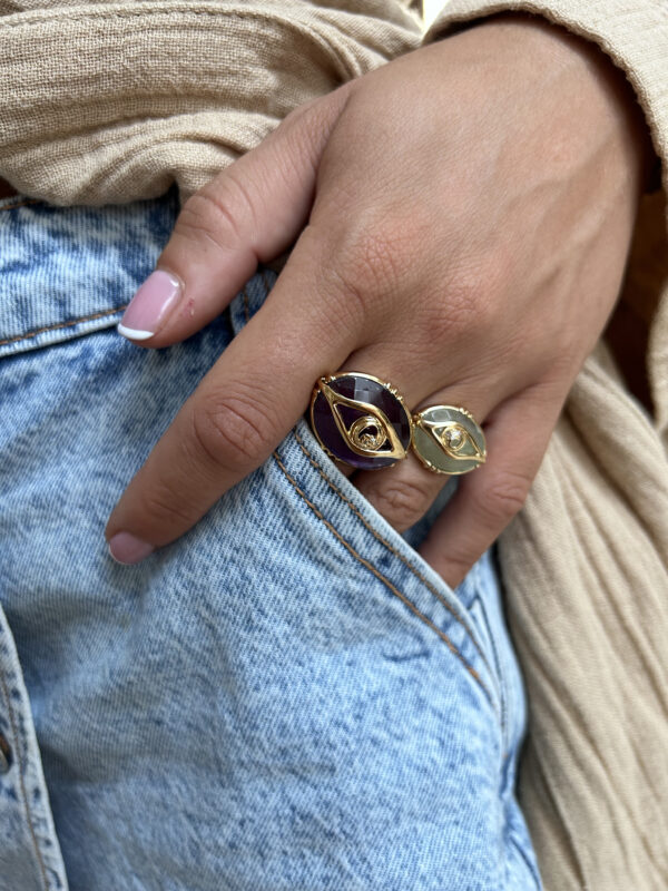 Bague Oeil (grand modèle) – Image 8