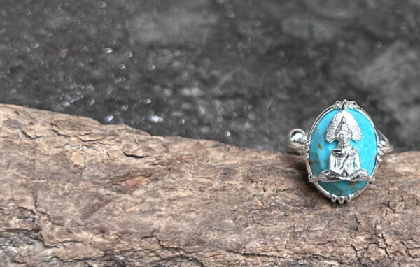 Bague Namaste moyenne Argent 925 – Image 2
