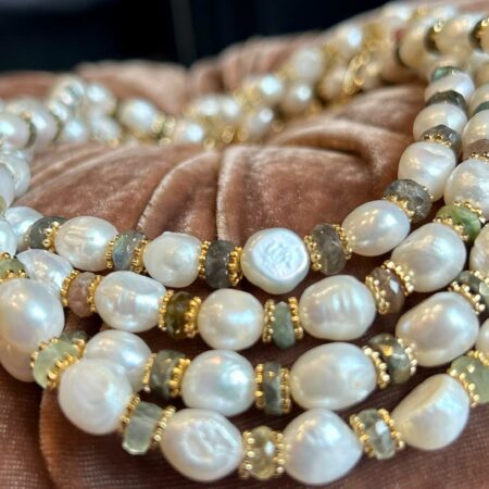 Gros Collier perles d'eau douce