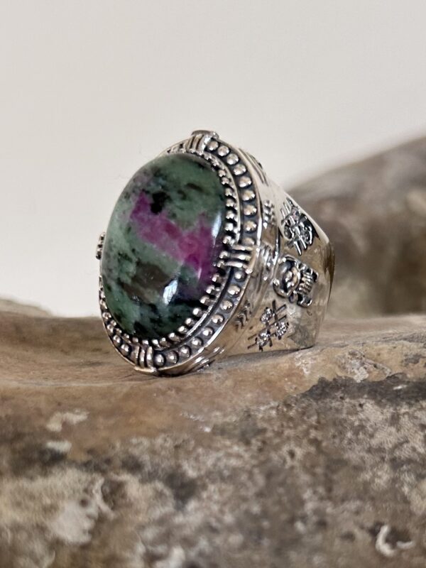 Bague Hiéroglyphe Argent 925 – Image 4