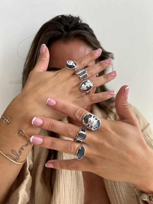 Bague Scarabée Argent 925 – Image 7