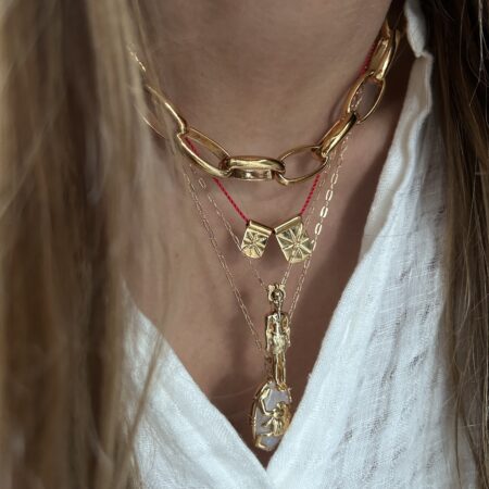 Collier grosse chaîne simple