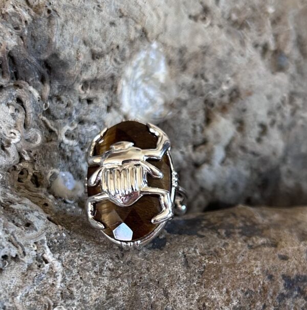 Bague Scarabée Argent 925 – Image 4