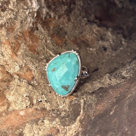 Grosse Bague Sertie Argent 925