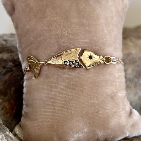 Bracelet Poisson Plume