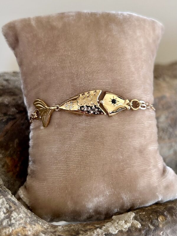 Bracelet Poisson Plume