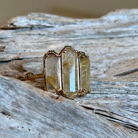 Bague 3 barrettes GM