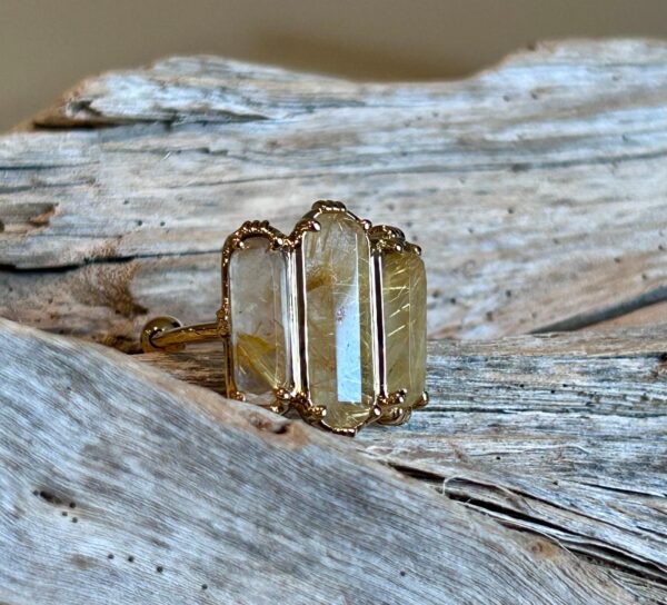 Bague 3 barrettes GM