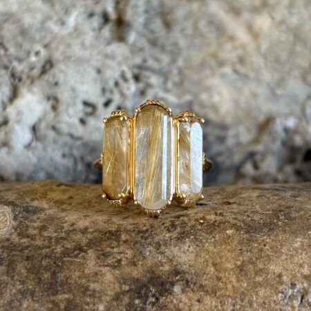 Bague 3 barrettes GM