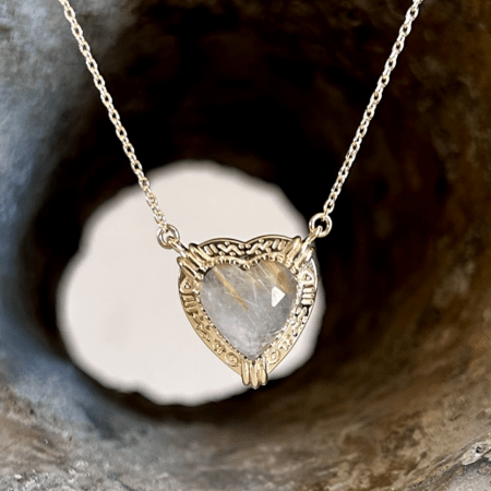 Collier Coeur de Pierre