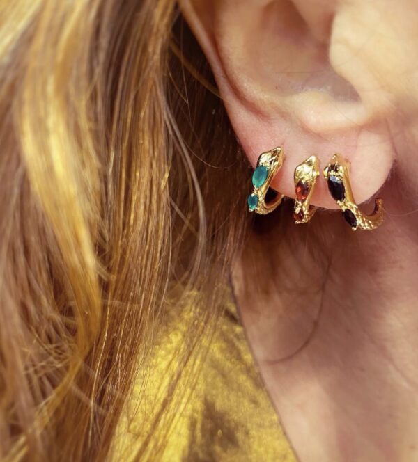 Boucles mini serpent
