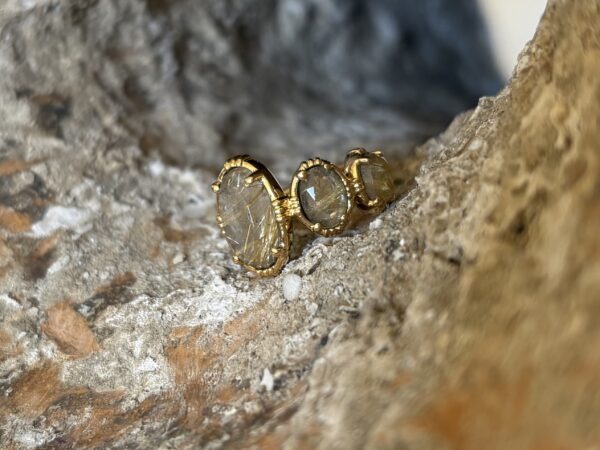 Bague 3 galets