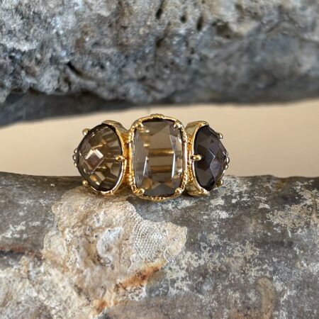Bague 3 pierres