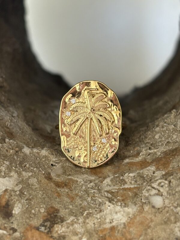 Bague Médaille Palmier