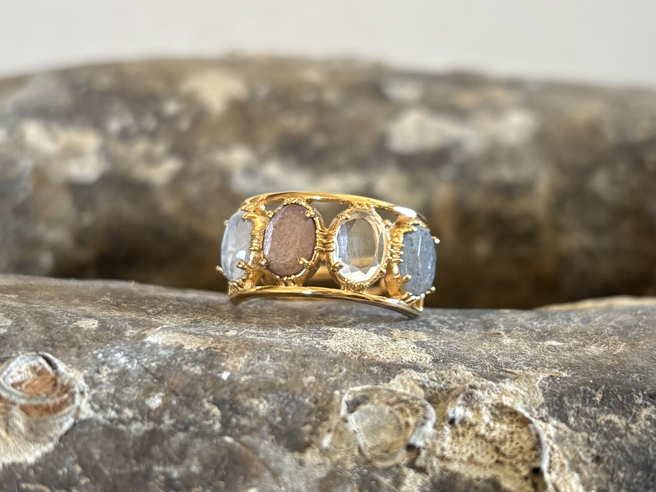 Bague 4 pierres ovales – Image 5