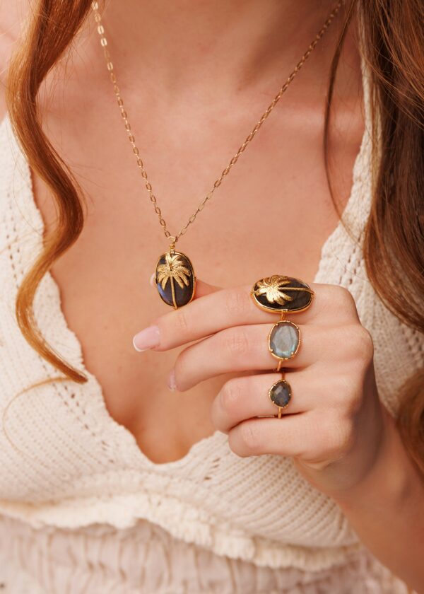 Bague ovale horizontal – Image 2
