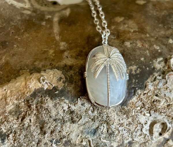 Collier Palmier Argent 925 – Image 4