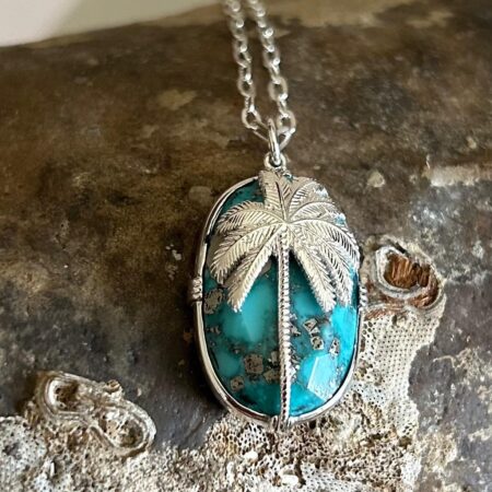 Collier Palmier Argent 925