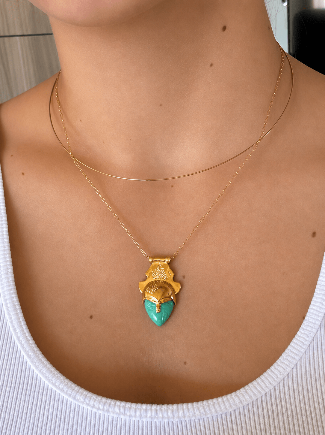 Collier masque