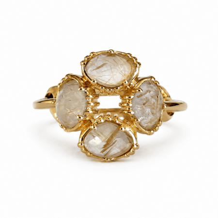 Bague Ronde 4 pierres