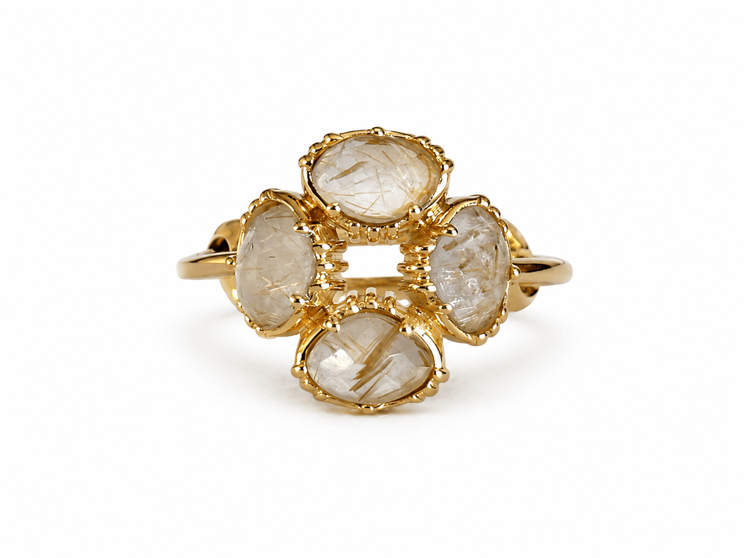 Bague Ronde 4 pierres