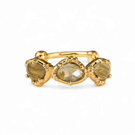 Bague 3 pierres