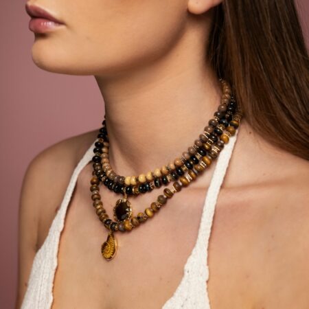 Collier Rondelles Lisses - Dispo en 11 couleurs