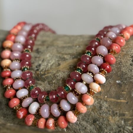 Collier Rondelles Lisses